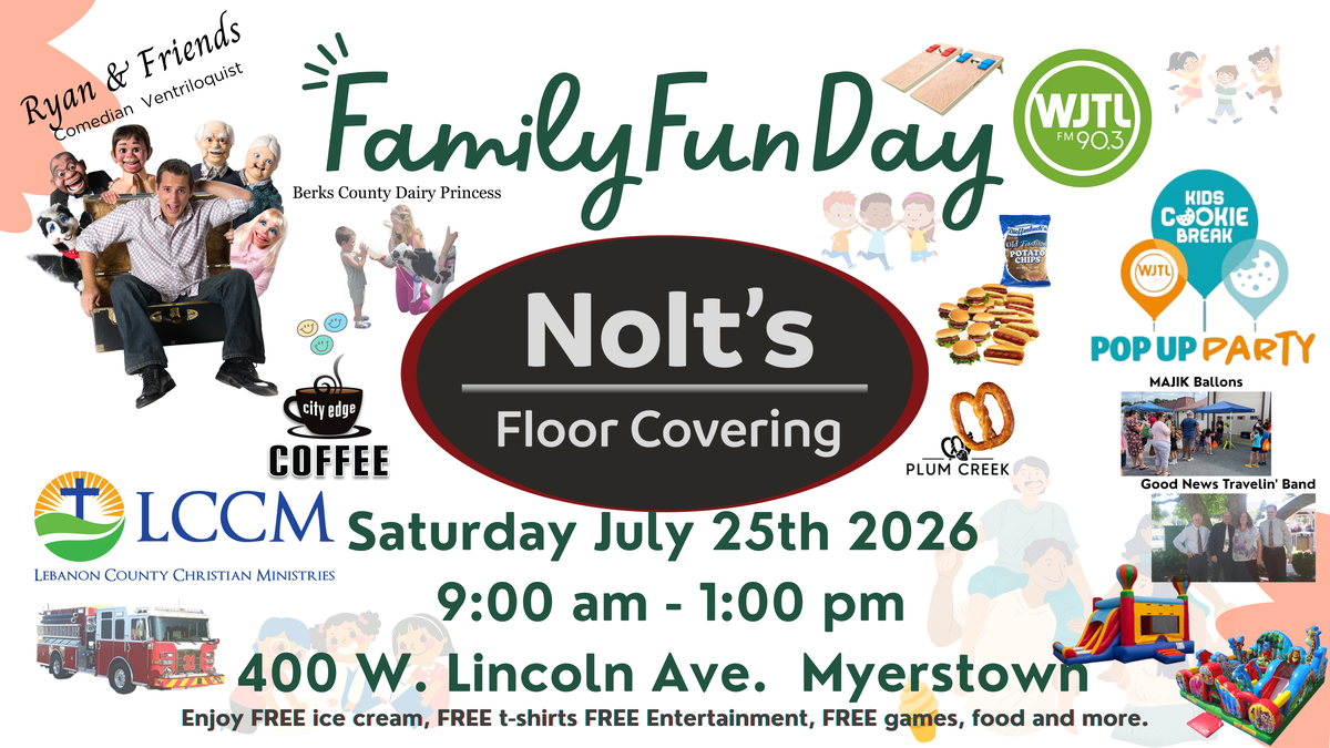 2026 Family fun Day Banner
